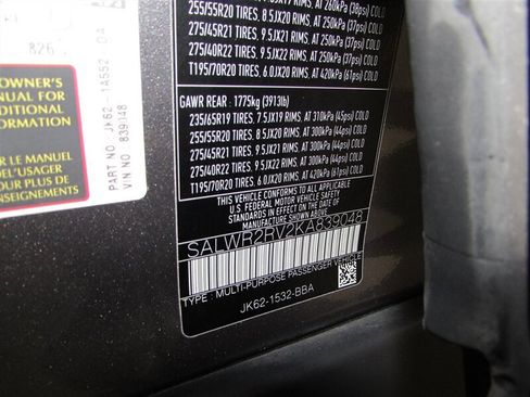 Used 2019 Land Rover Range Rover Sport HSE image 87