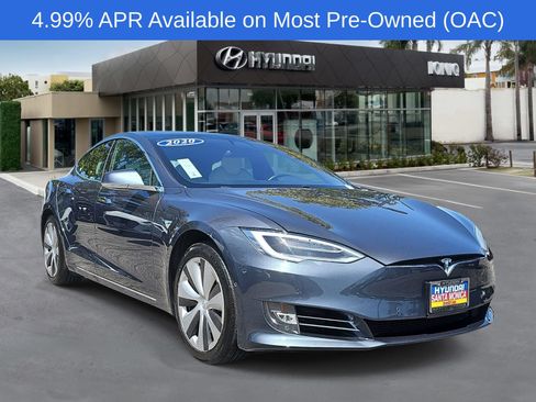 Used 2020 Tesla Model S Long Range Plus AWD/4WD image 1