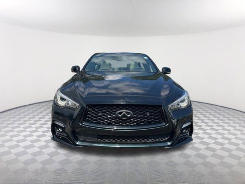 Used 2023 INFINITI Q50 Red Sport 400 w/ Black Opal Edition RWD image 2