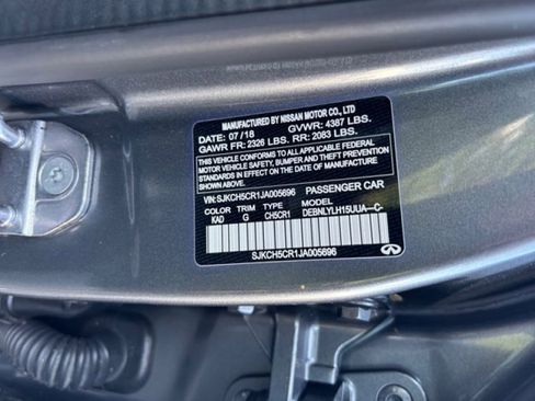 Used 2018 INFINITI QX30 Premium w/ Cargo Package image 23