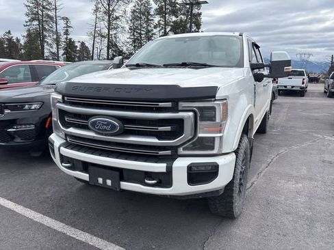 Used 2021 Ford F350 Platinum w/ Tremor Off-Road Package AWD/4WD image 3