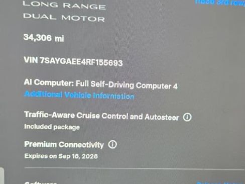 Used 2024 Tesla Model Y Long Range AWD/4WD image 7