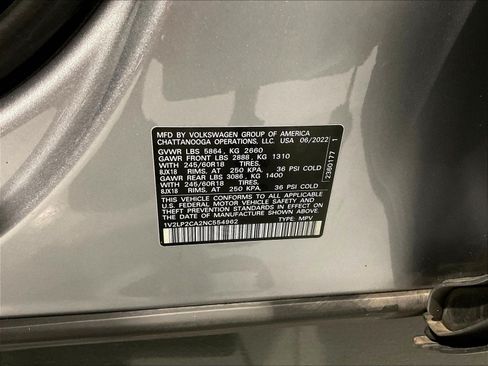 Used 2022 Volkswagen Atlas SE AWD/4WD image 19