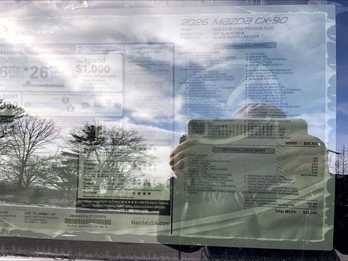 New 2026 MAZDA CX-90 Plug-In Hybrid w/ Premium Plus image 14