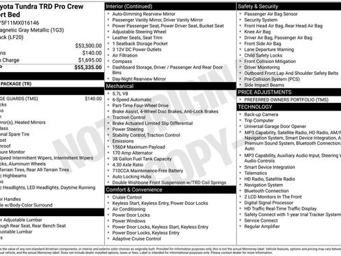 Used 2021 Toyota Tundra TRD Pro image 6