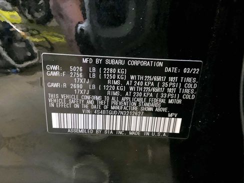 Certified 2022 Subaru Outback Wilderness image 33