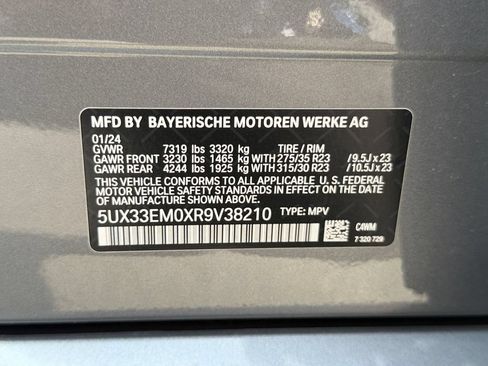 Used 2024 BMW X7 M60i w/ Executive Package AWD/4WD image 28