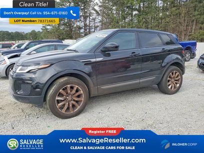 Used 2019 Land Rover Range Rover Evoque SE