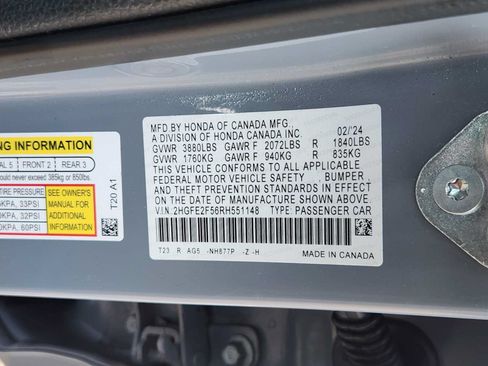 Used 2024 Honda Civic Sport image 31