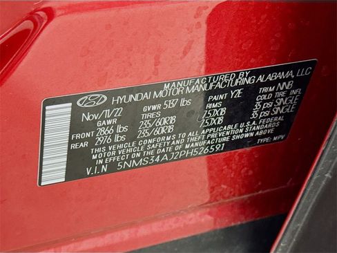 Used 2023 Hyundai Santa Fe SEL w/ Premium Package image 31