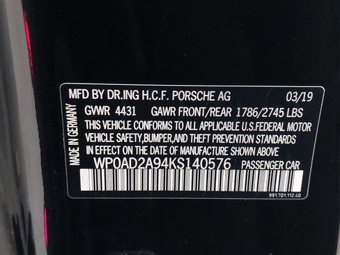 Certified 2019 Porsche 911 Turbo image 34