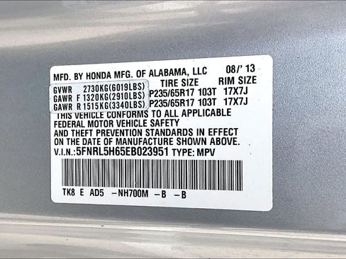 Used 2014 Honda Odyssey EX-L image 32