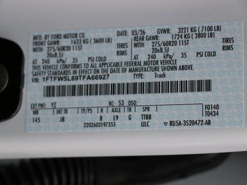 New 2026 Ford F150 Lariat image 32