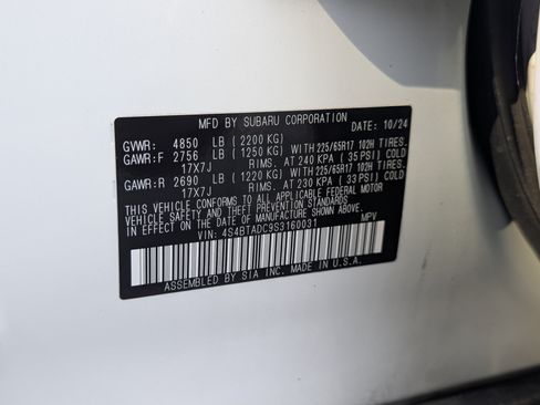 Used 2025 Subaru Outback Premium AWD/4WD image 37