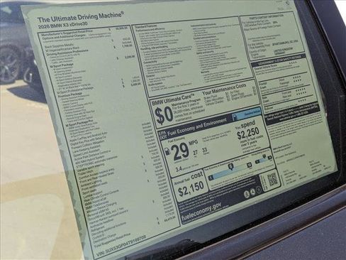 Used 2026 BMW X3 xDrive30 w/ Premium Package image 19