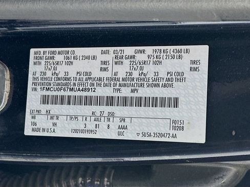 Used 2021 Ford Escape S image 31