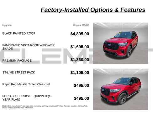 Used 2025 Ford Explorer ST-Line w/ Premium Package AWD/4WD image 5