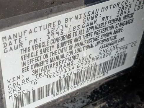 Used 2015 Nissan Sentra SV image 15