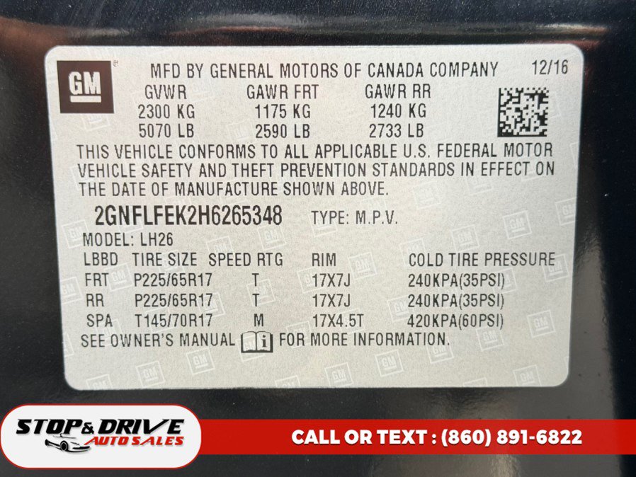 Used 2017 Chevrolet Equinox LT AWD/4WD image 19