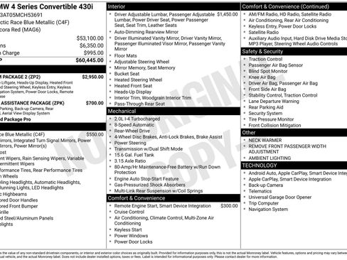 Used 2021 BMW 430i 430i w/ Premium Package 2 image 38