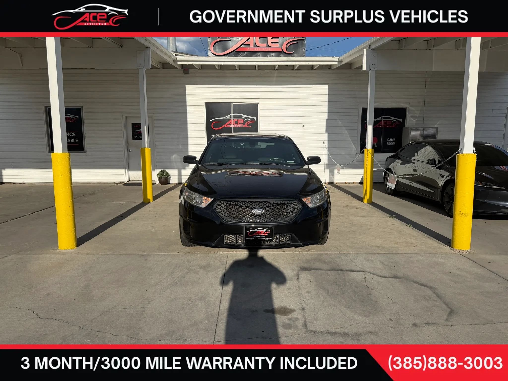 Used 2019 Ford Taurus Police Interceptor w/ Ultimate Wiring Package FWD image 2