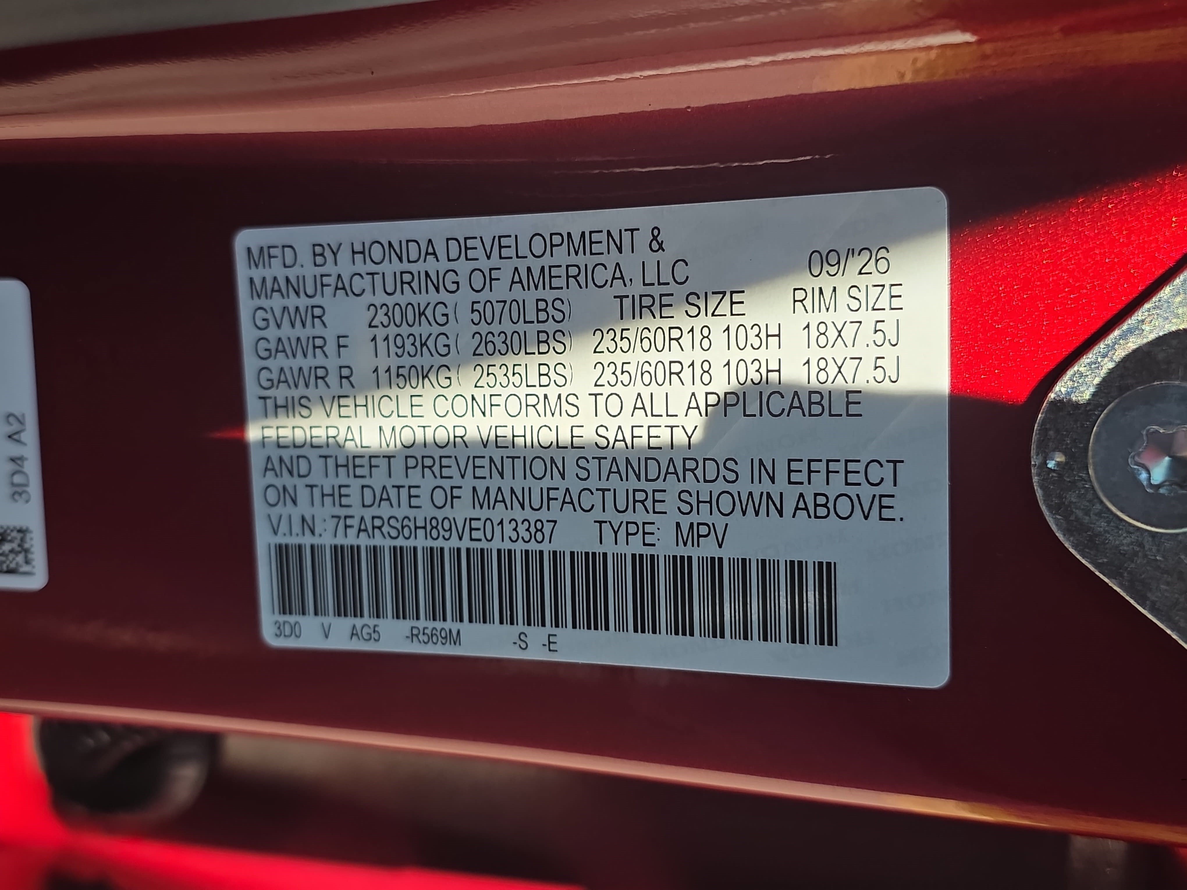 New 2027 Honda CR-V Sport-L image 36