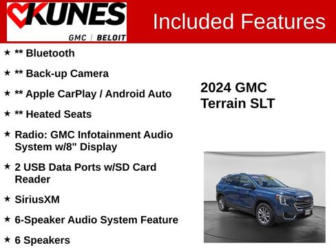 Used 2024 GMC Terrain SLT AWD/4WD image 2