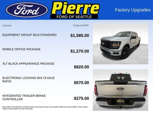 New 2025 Ford F150 XLT w/ Equipment Group 301A Standard image 13