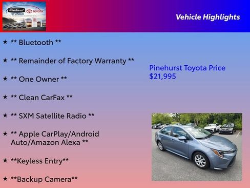 Used 2023 Toyota Corolla LE FWD image 16