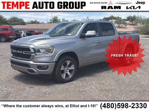 Used 2021 RAM 1500 Laramie w/ Sport Appearance Package AWD/4WD image 1