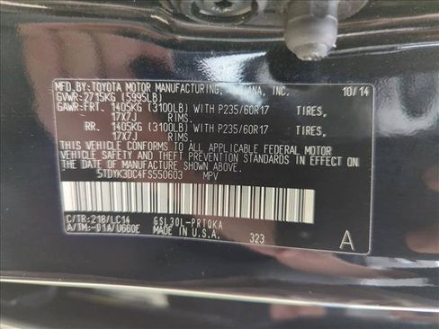 Used 2015 Toyota Sienna XLE FWD image 25
