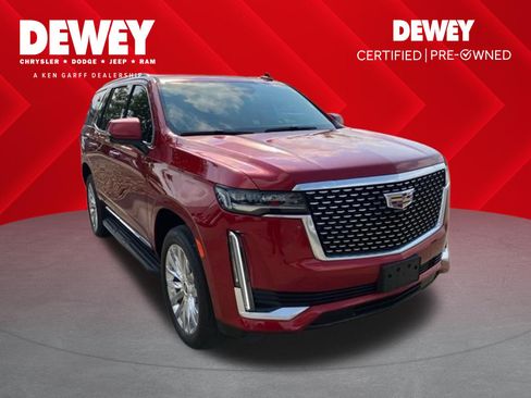 Used 2021 Cadillac Escalade Premium Luxury w/ LPO, Illumination Package AWD/4WD image 1