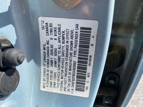 Used 2012 Honda Civic EX image 29