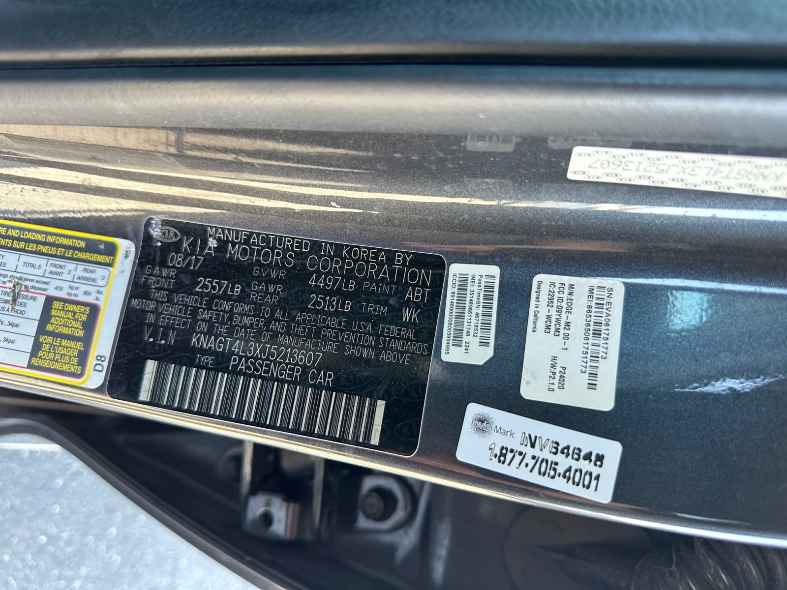 Used 2018 Kia Optima LX FWD image 29