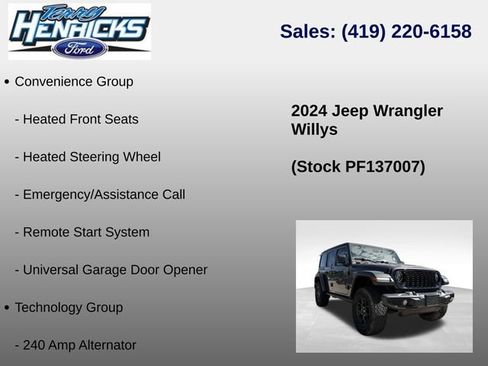 Used 2024 Jeep Wrangler Unlimited Sport AWD/4WD image 23