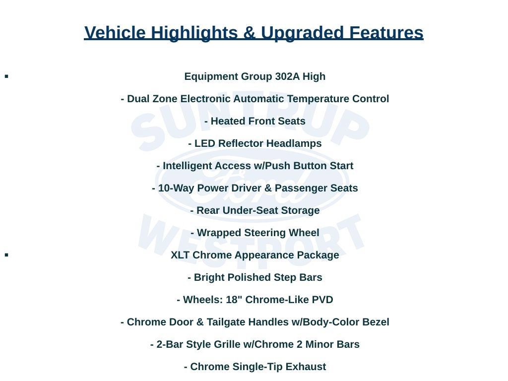 Used 2023 Ford F150 XLT w/ Equipment Group 302A High AWD/4WD image 13