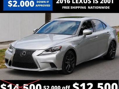 Used 2016 Lexus IS 200t