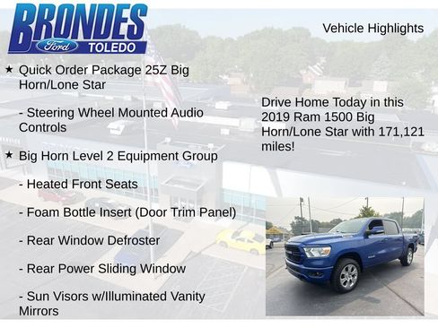 Used 2019 RAM 1500 Big Horn AWD/4WD image 5