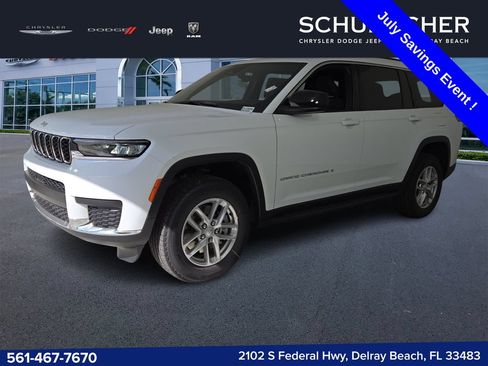 New 2025 Jeep Grand Cherokee L Laredo w/ Luxury Tech Group I RWD image 4