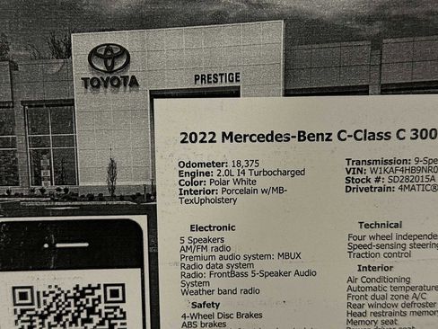 Used 2022 Mercedes-Benz C 300 4MATIC Sedan image 19