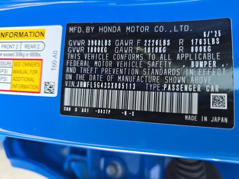 Used 2025 Honda Civic Type R image 33