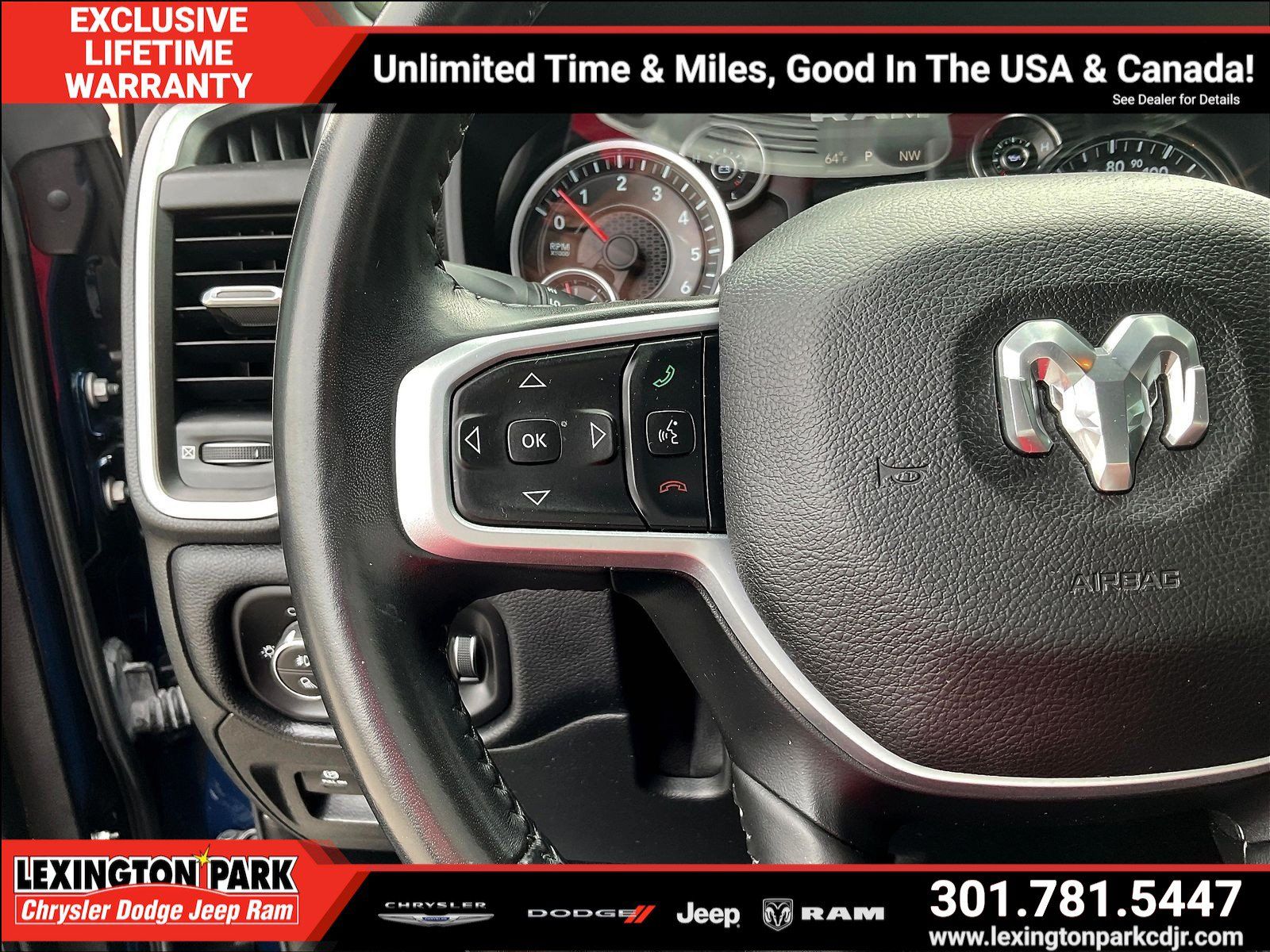 Used 2021 RAM 1500 Big Horn w/ Trailer Tow Group AWD/4WD image 12