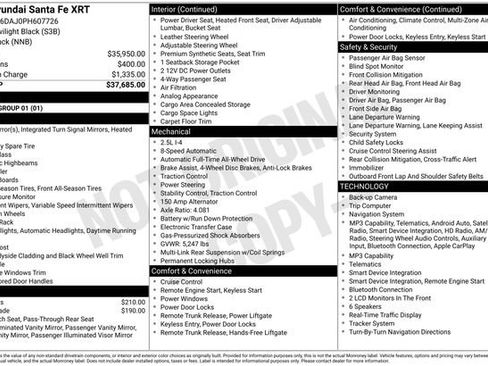 Used 2023 Hyundai Santa Fe XRT image 41
