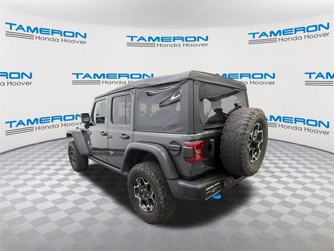 Used 2021 Jeep Wrangler Unlimited Rubicon 4xe w/ Steel Bumper Group image 3