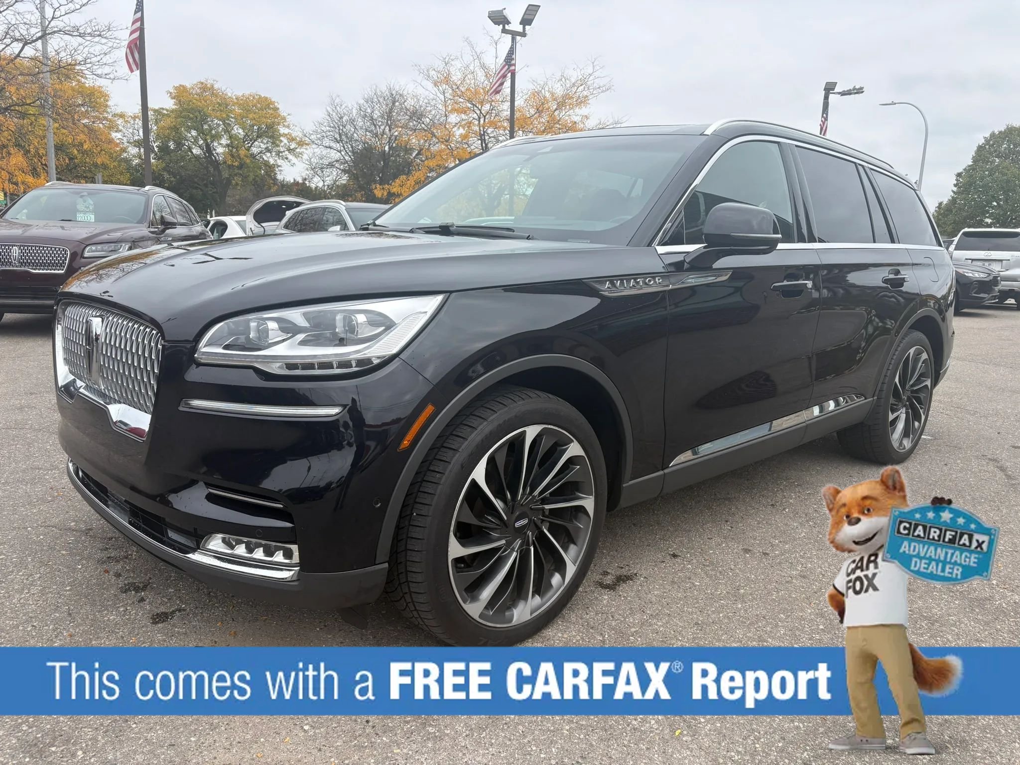 Used 2021 Lincoln Aviator Reserve w/ Equipment Group 202A AWD/4WD image 1
