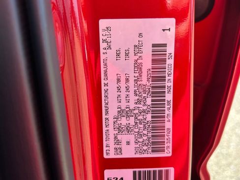 New 2026 Toyota Tacoma SR image 26