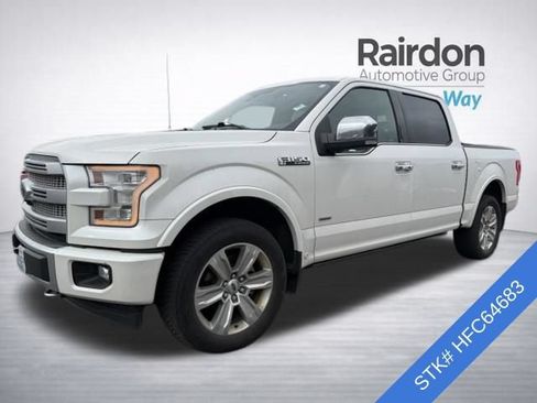 Used 2017 Ford F150 Platinum w/ Technology Package AWD/4WD image 3