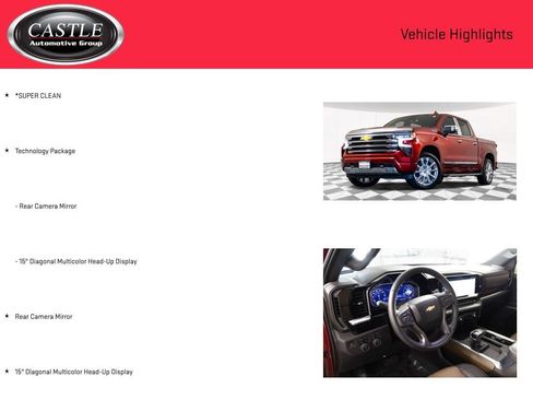 Used 2024 Chevrolet Silverado 1500 High Country w/ High Country Premium Package image 3