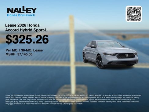 New 2026 Honda Accord Sport image 3