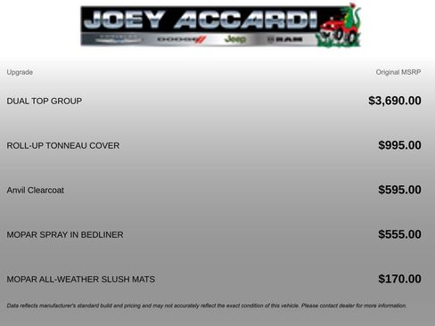 New 2025 Jeep Gladiator Rubicon w/ Dual Top Group image 3